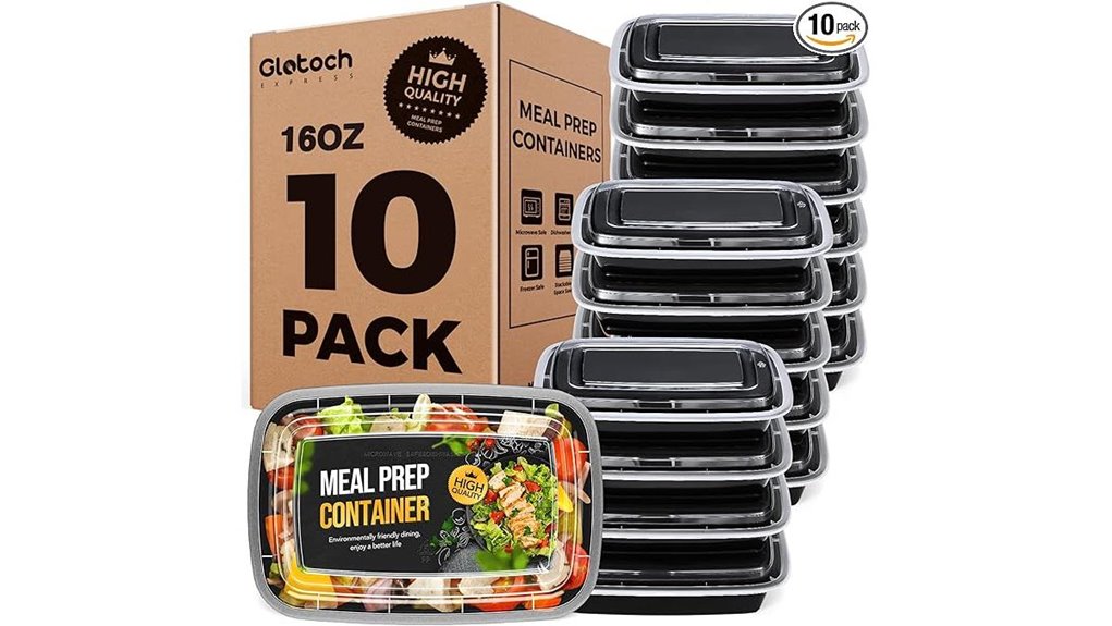 meal prep containers set