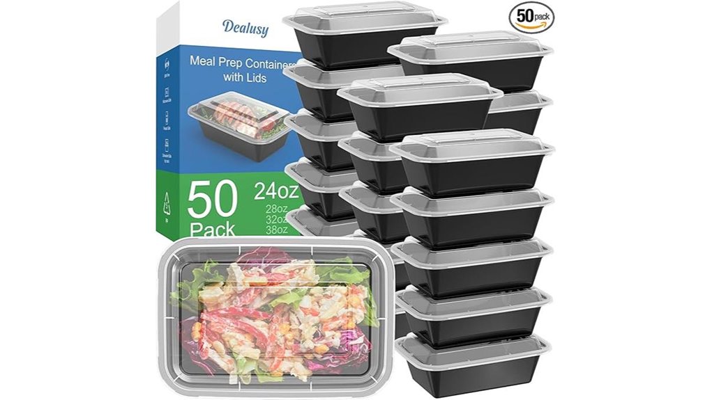 meal prep containers set