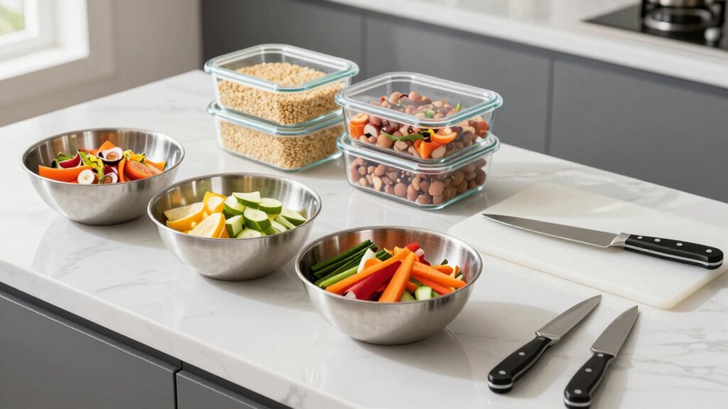 meal prep for efficiency