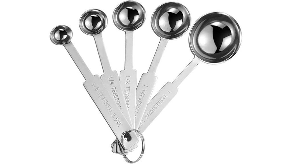 measuring spoons set complete