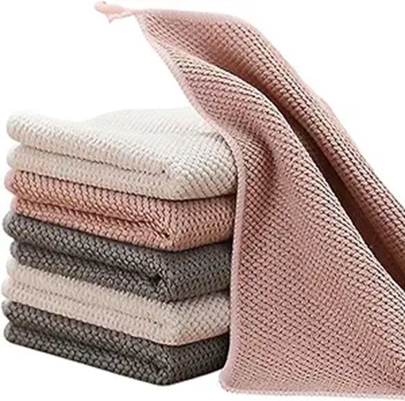 microfiber dish cloth set