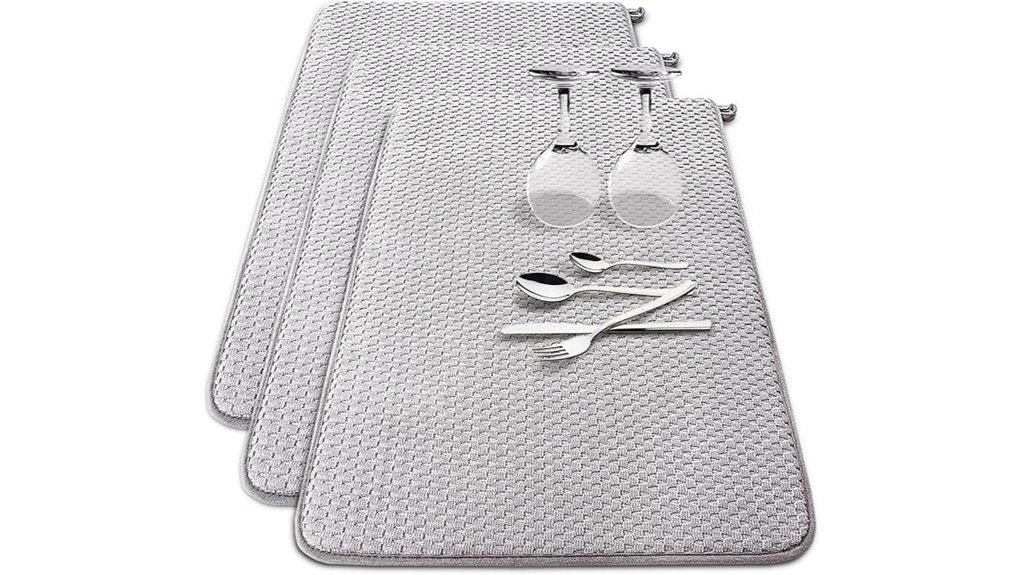 microfiber dish drying mats