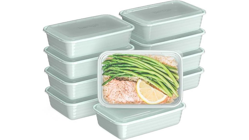microwave safe meal containers set