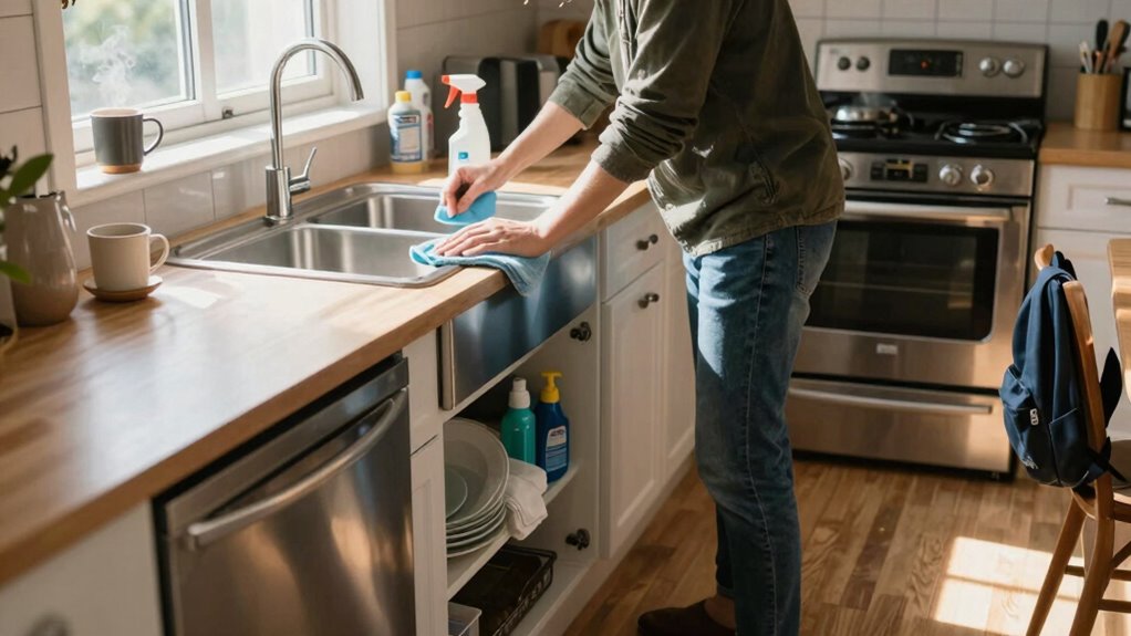 mini deep clean saturday