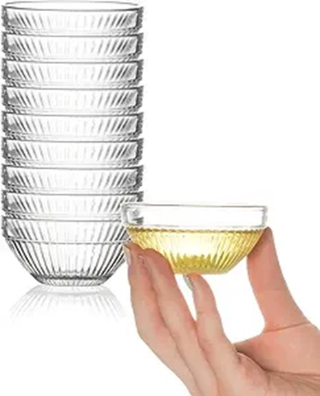 mini glass spice bowls