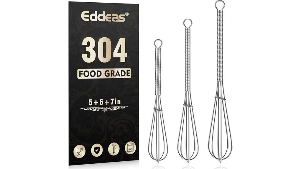 mini stainless steel whisks