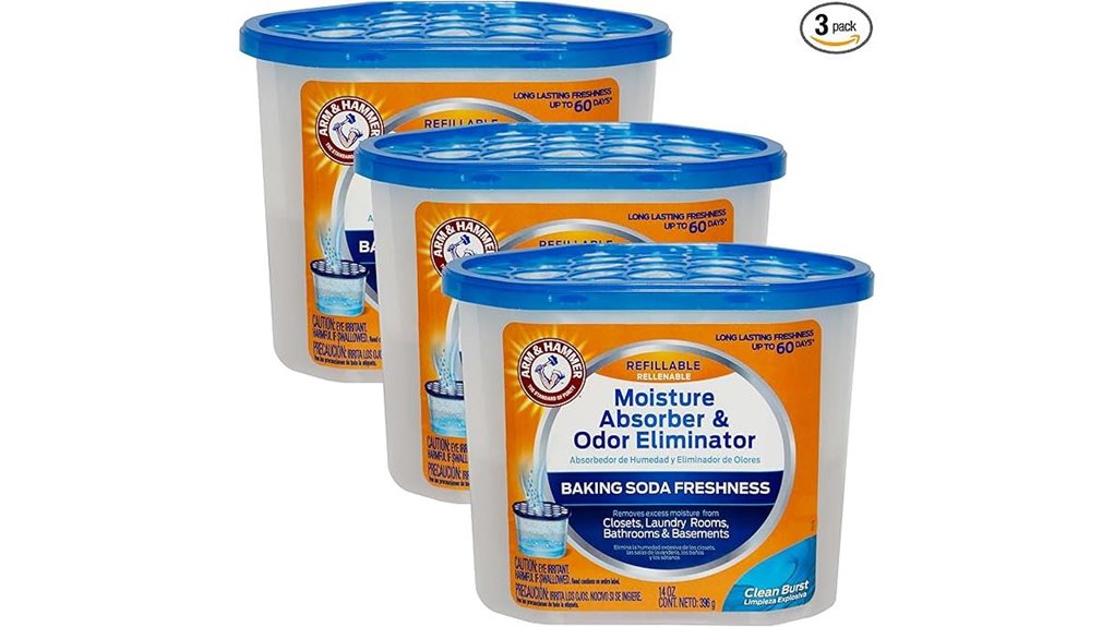 moisture absorber three pack