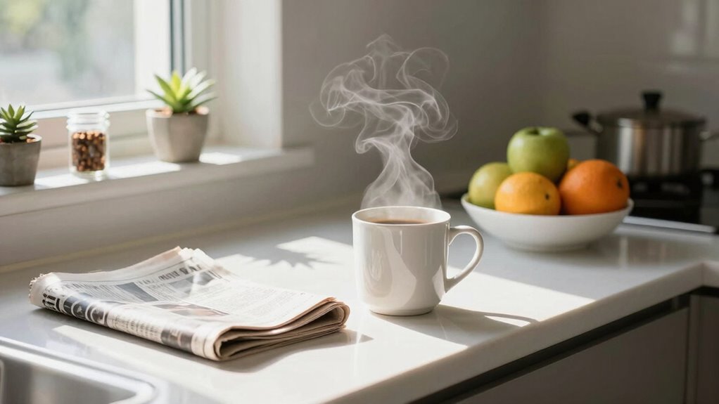 morning kitchen reset routine