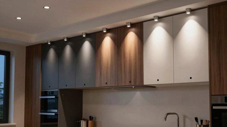motion sensor cabinet lighting options