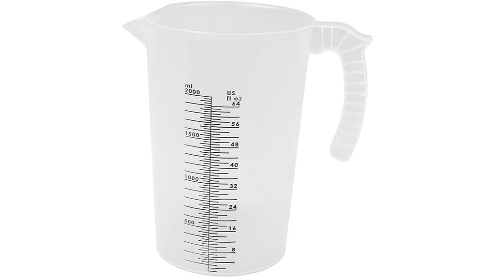 multi purpose translucent pitcher