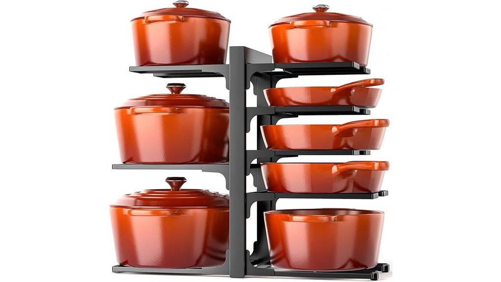 multilevel kitchen organizer rack