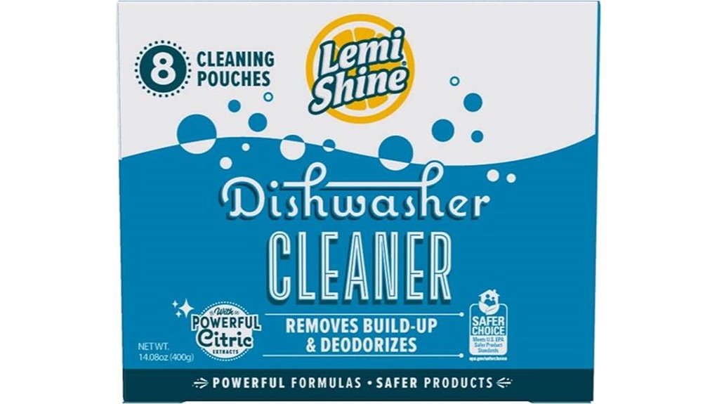natural dishwasher cleaner pack