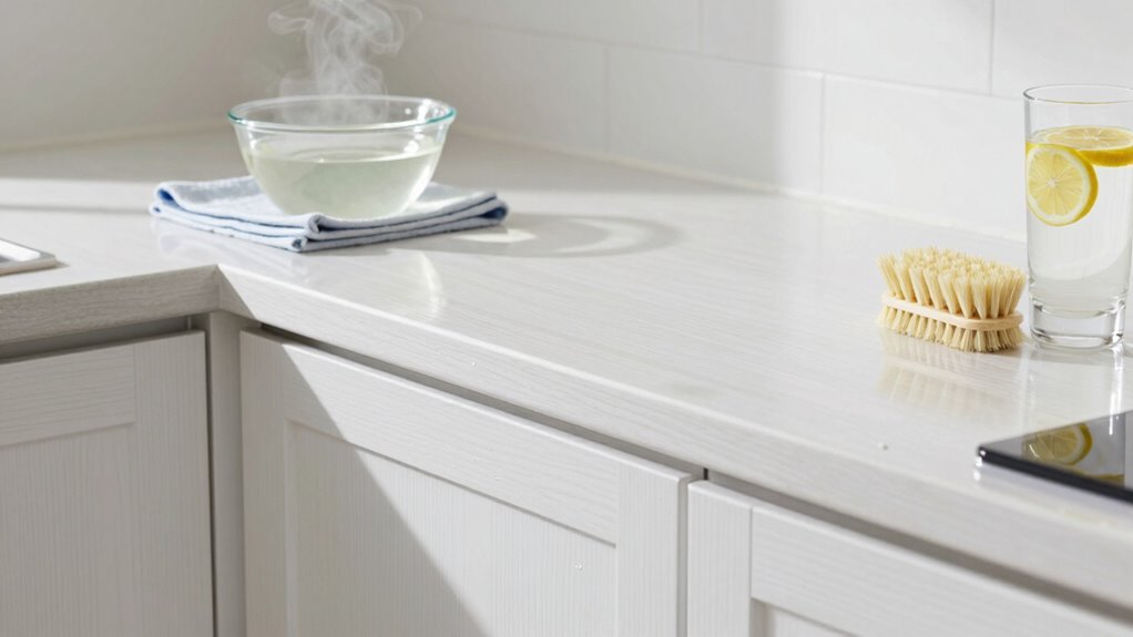 natural greasy cabinet cleaning