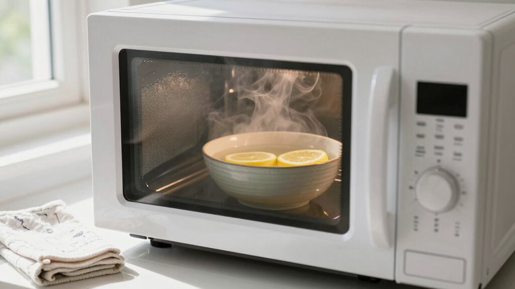 natural microwave cleaning method