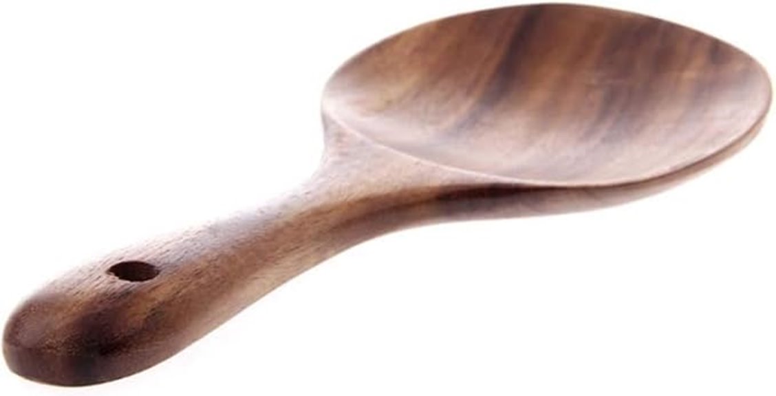 natural wooden kitchen utensil