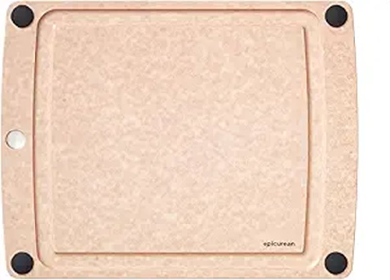 non slip cutting board features