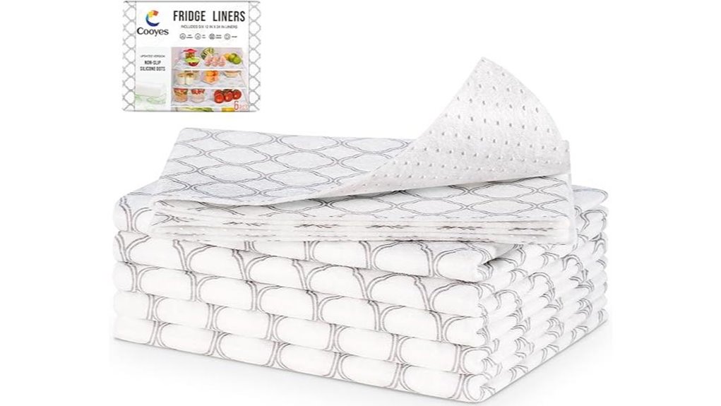 non slip fridge liners pack