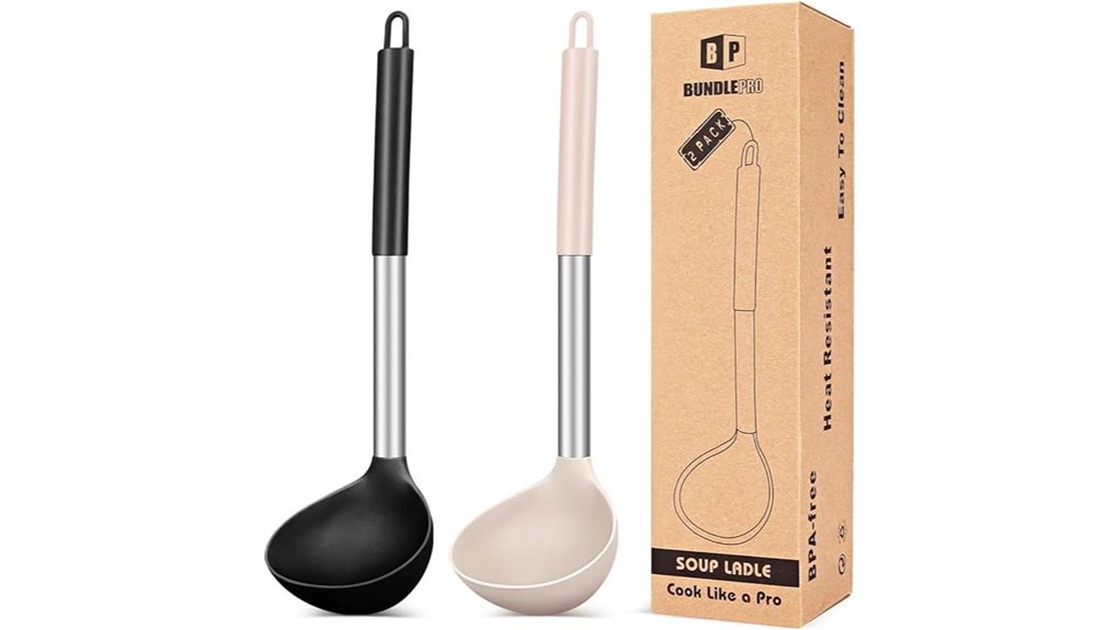 non stick heat resistant ladles