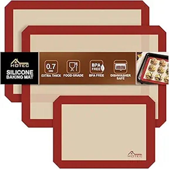 non stick reusable baking mats
