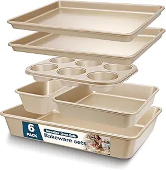 nonstick baking pan set