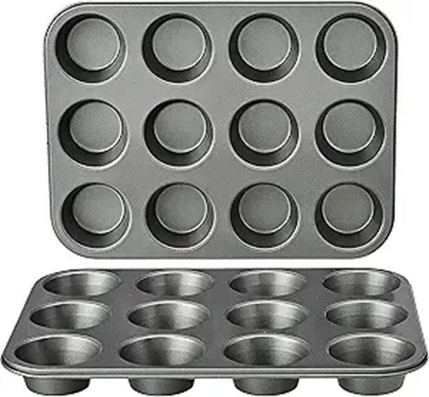 nonstick muffin pan set