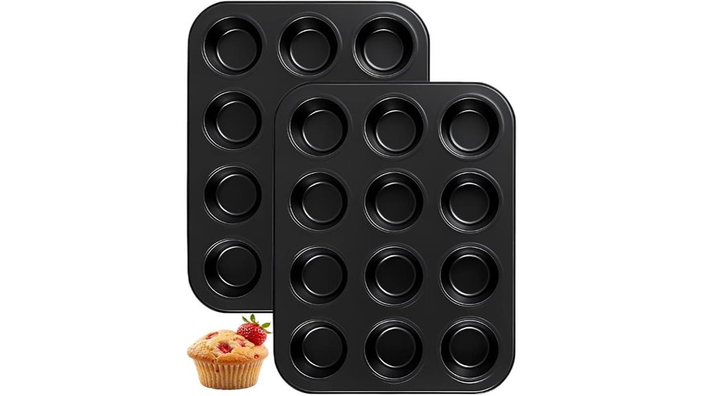 nonstick muffin pan set