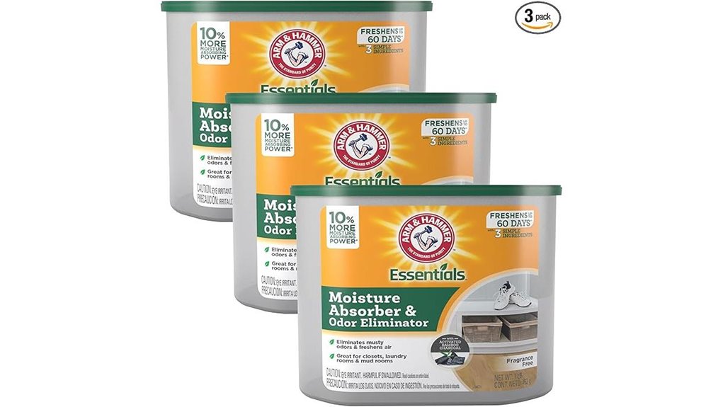 odor eliminating moisture absorber