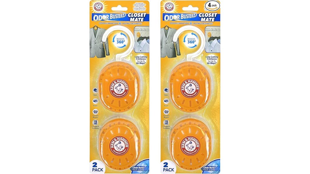 odor eliminator for closets