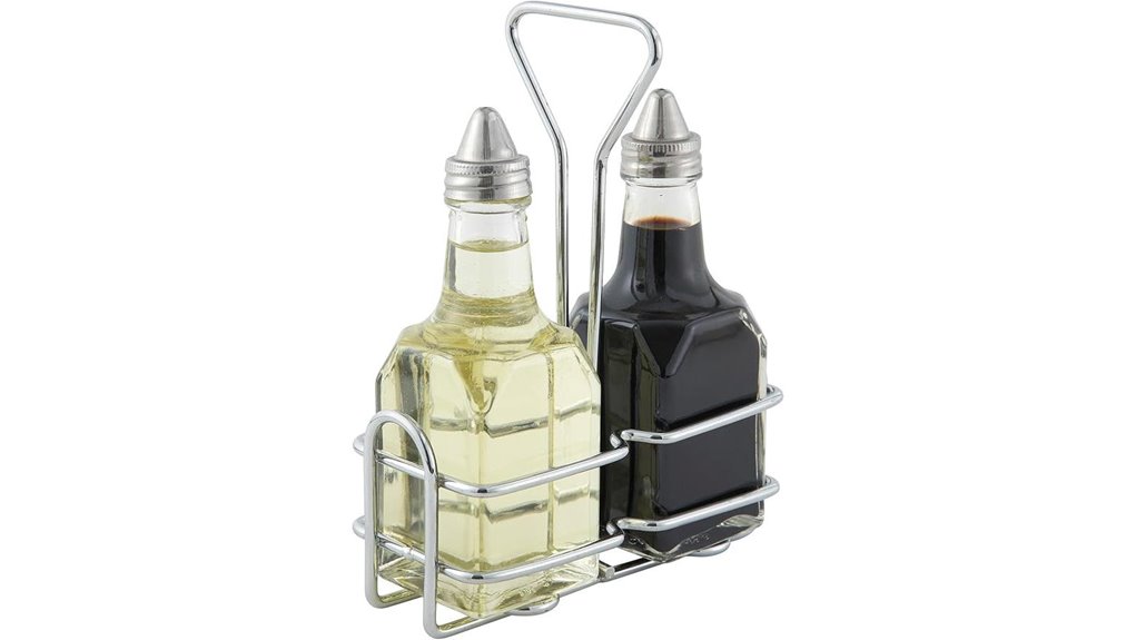 oil and vinegar bottles