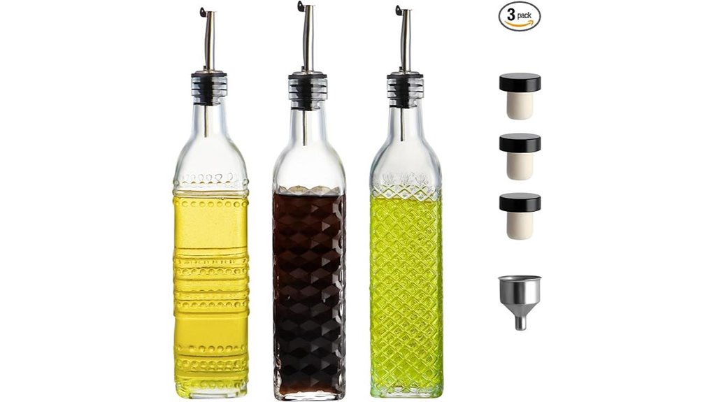 oil and vinegar dispenser set
