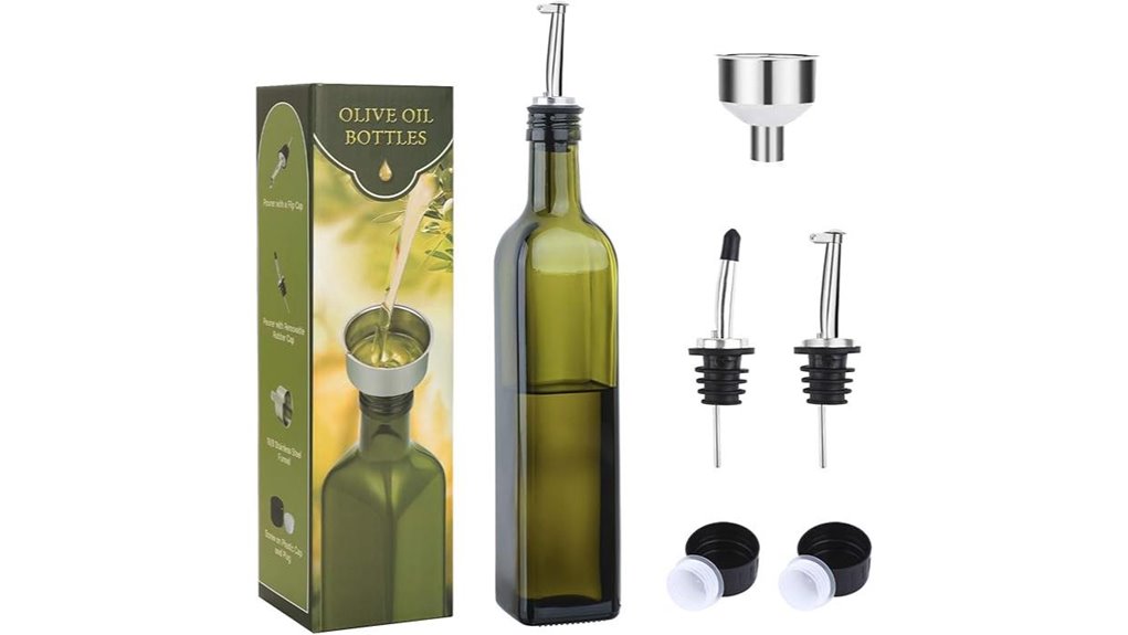 olive oil dispenser set