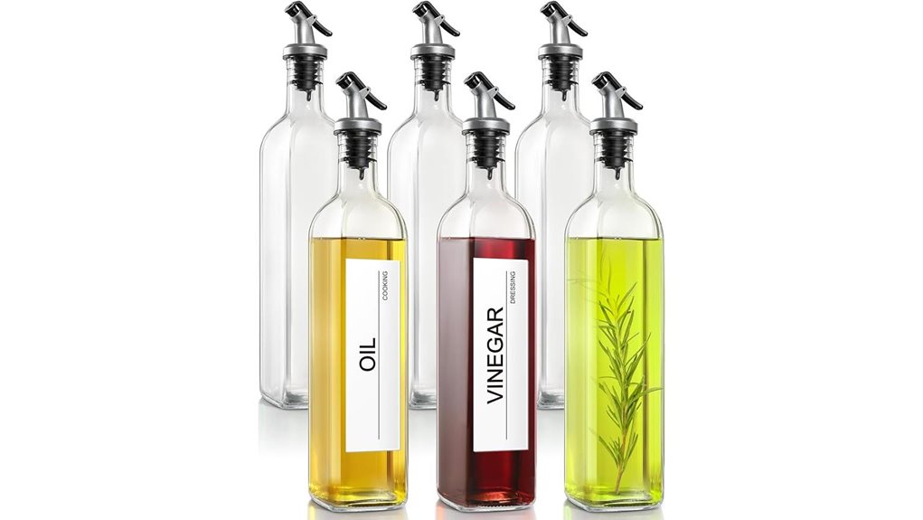 olive oil dispenser set