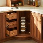 optimize corner cabinet space