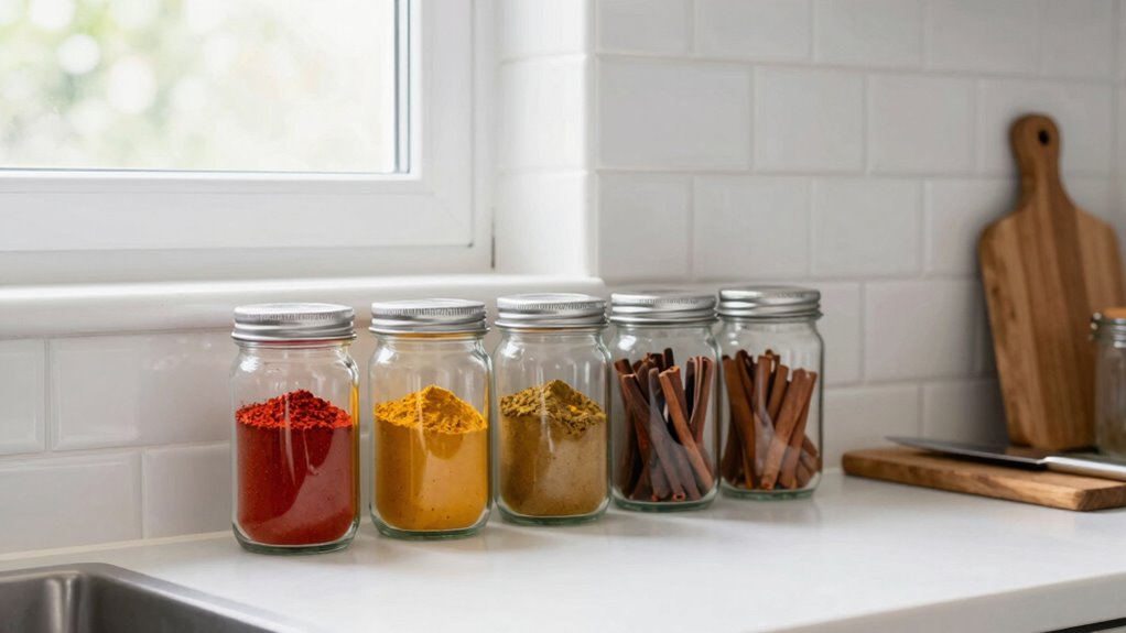orderly spices functional kitchens