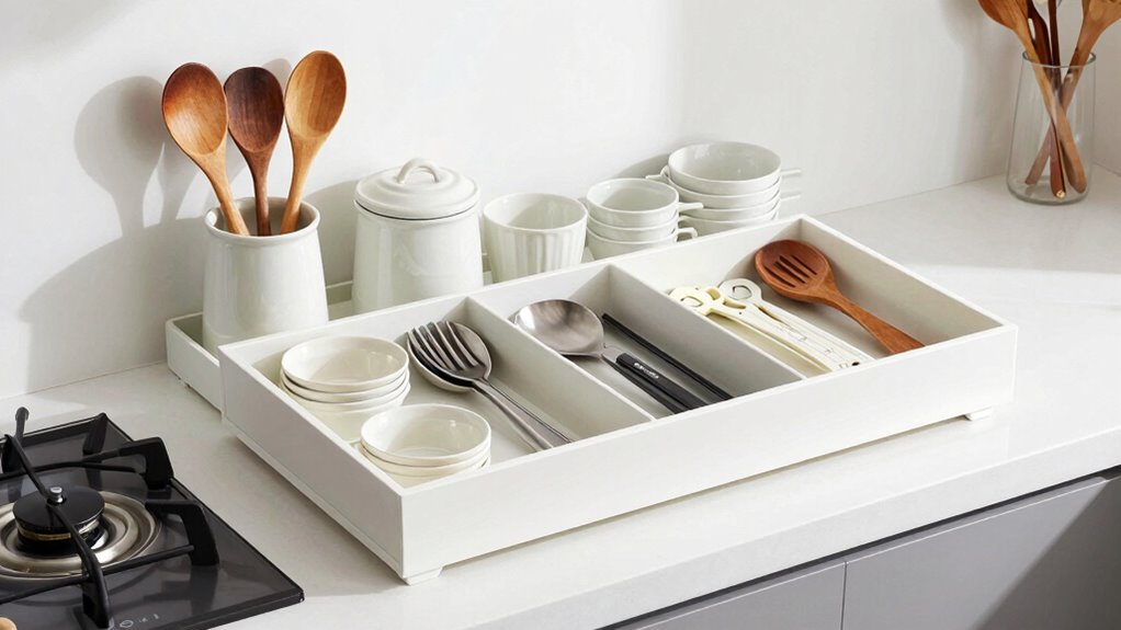 organize kitchen gadgets efficiently