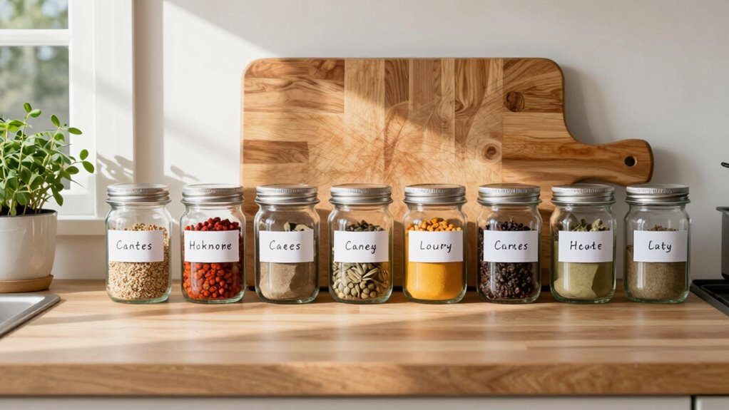 organized spice labeling techniques