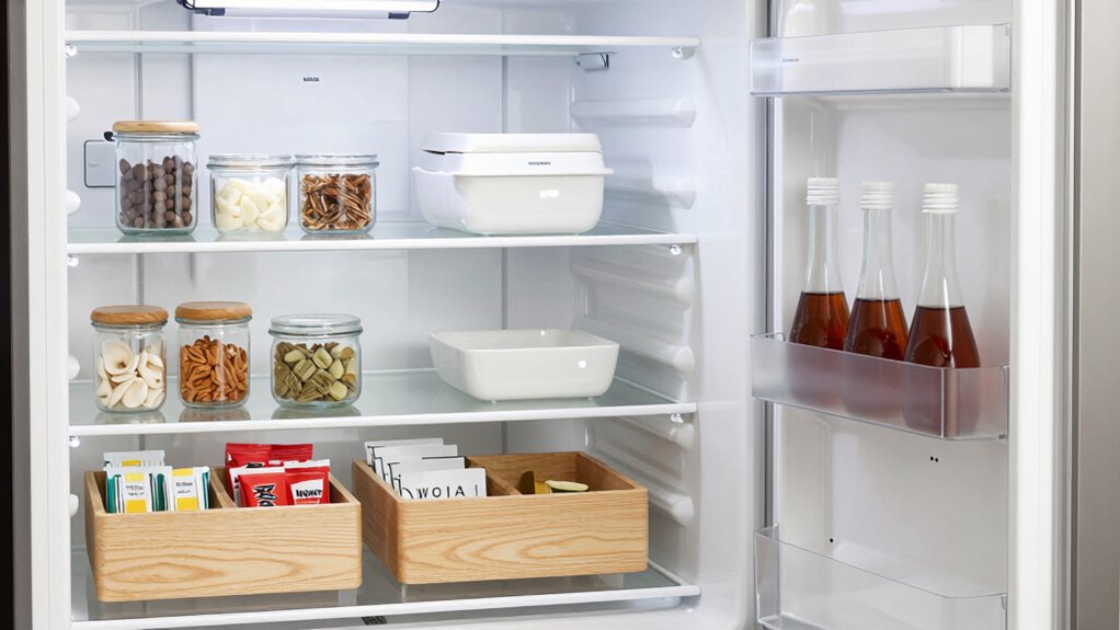 organized storage with dividers