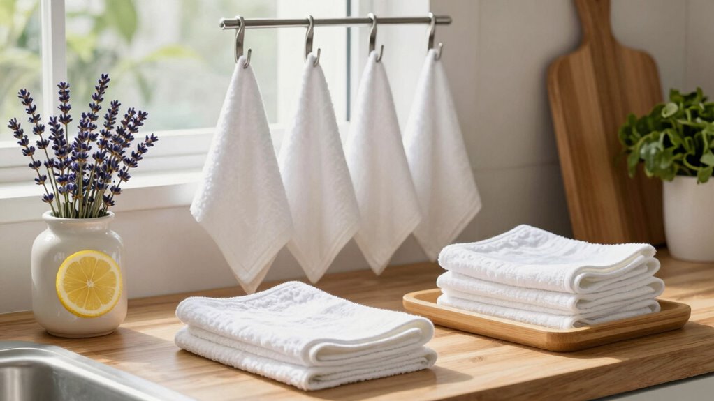 organized towel storage practices