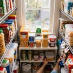 organizing a messy pantry