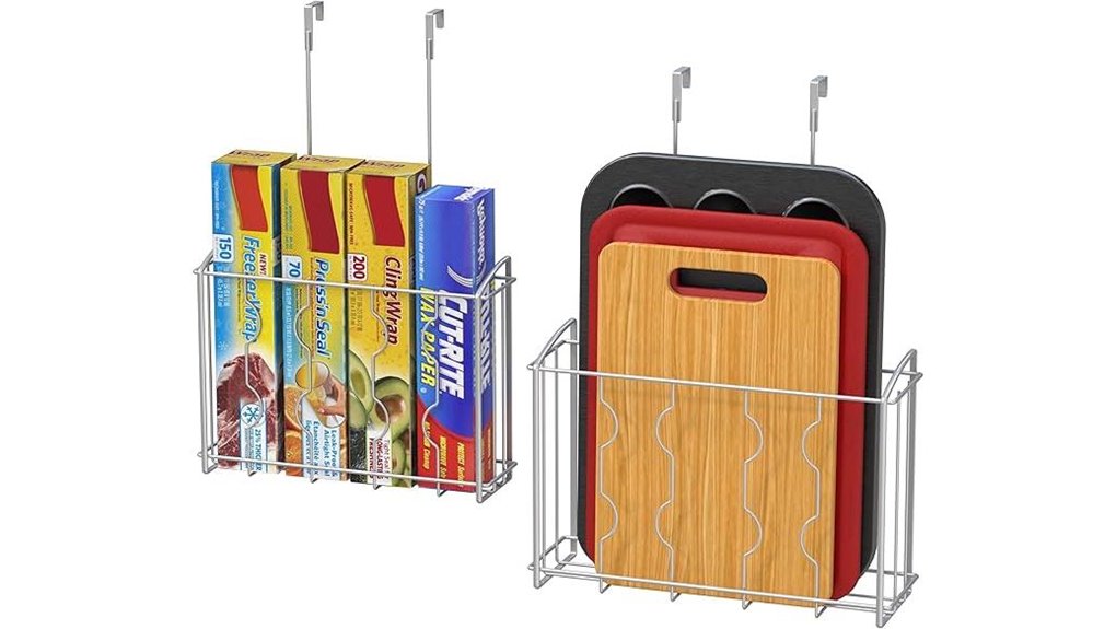 over cabinet door storage