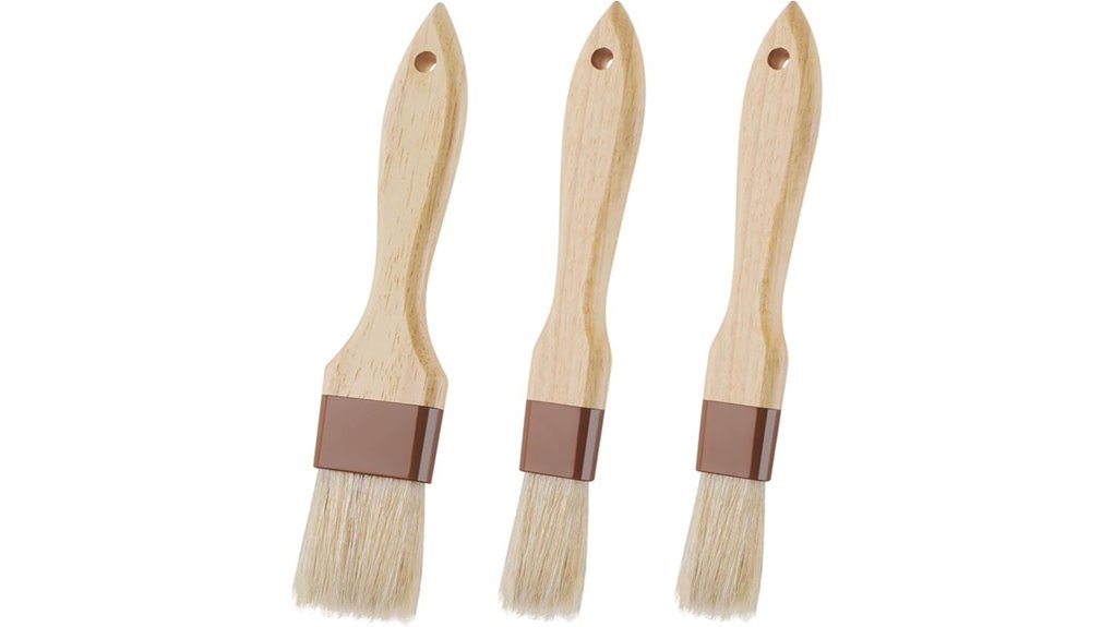 pastry brush set trio