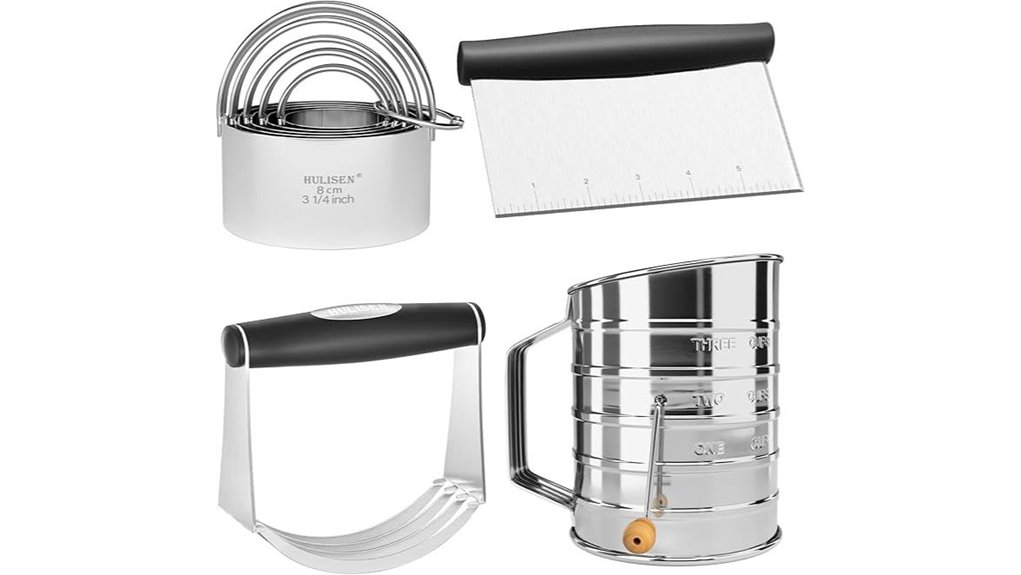 pastry cutter and tools