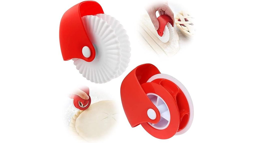 pastry cutting wheel set