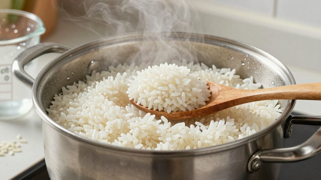perfect stovetop rice technique