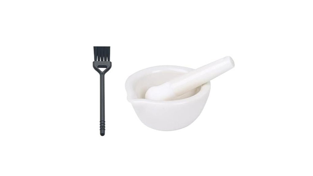 pill crusher with brush