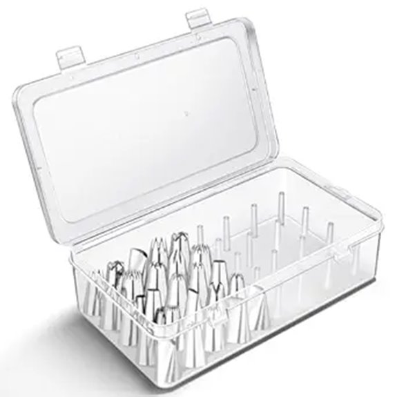 piping tips storage organizer