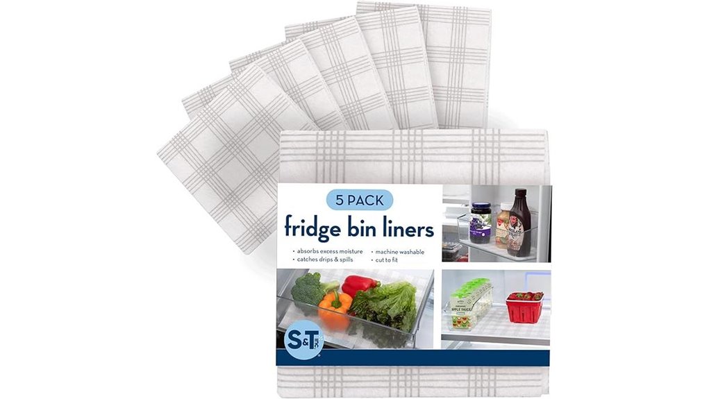 plaid fridge liners pack