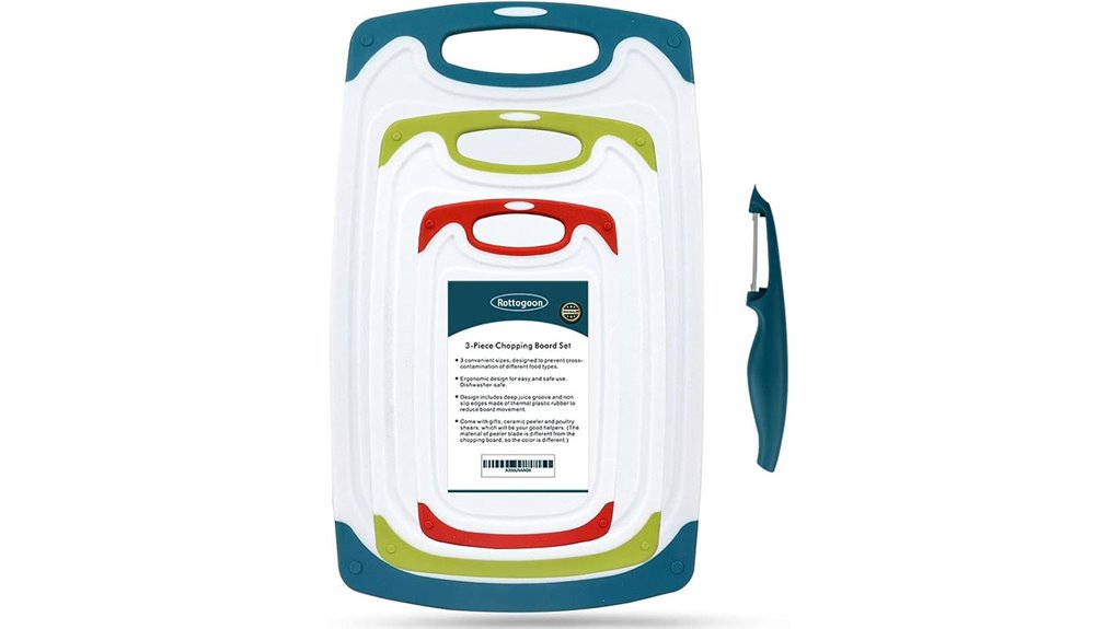 plastic chopping board set