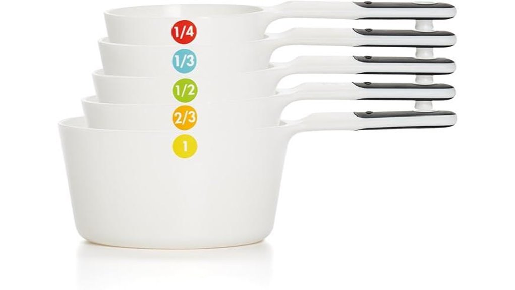 plastic measuring cups set