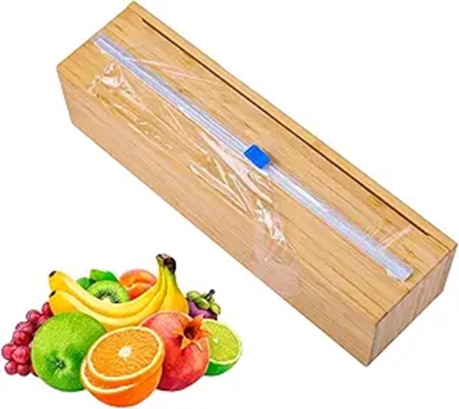 plastic wrap dispenser cutter